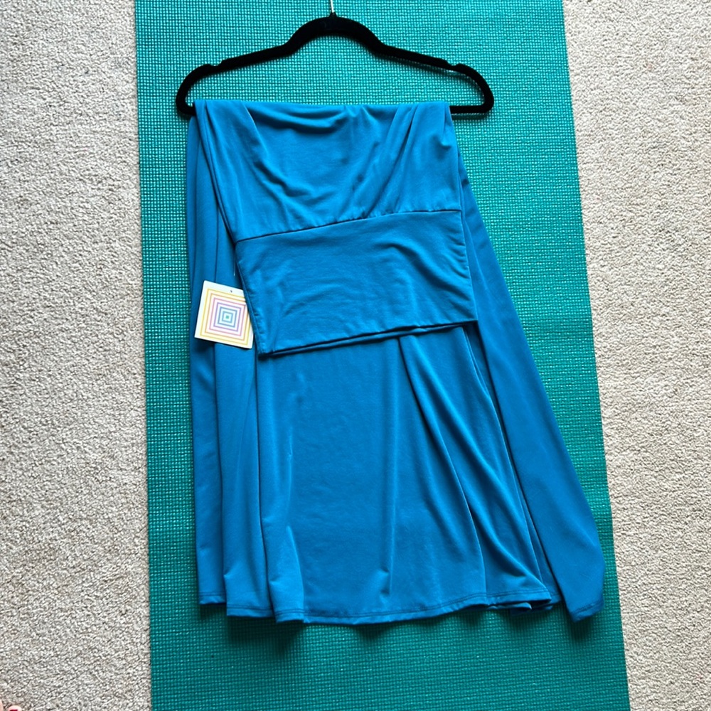 Lularoe Blue Maxi Skirt